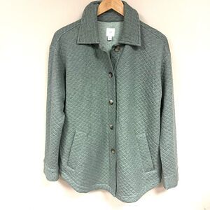 J Jill knit quilted lightweight jacket .  Size Sm